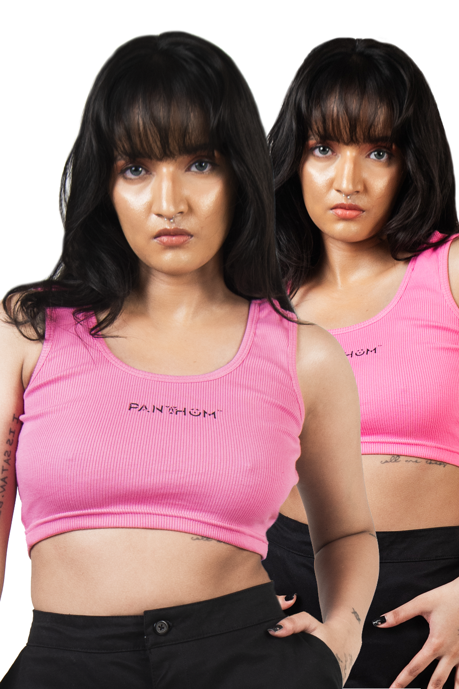 SEAMLESS ALLURE CROP TOP - PINK