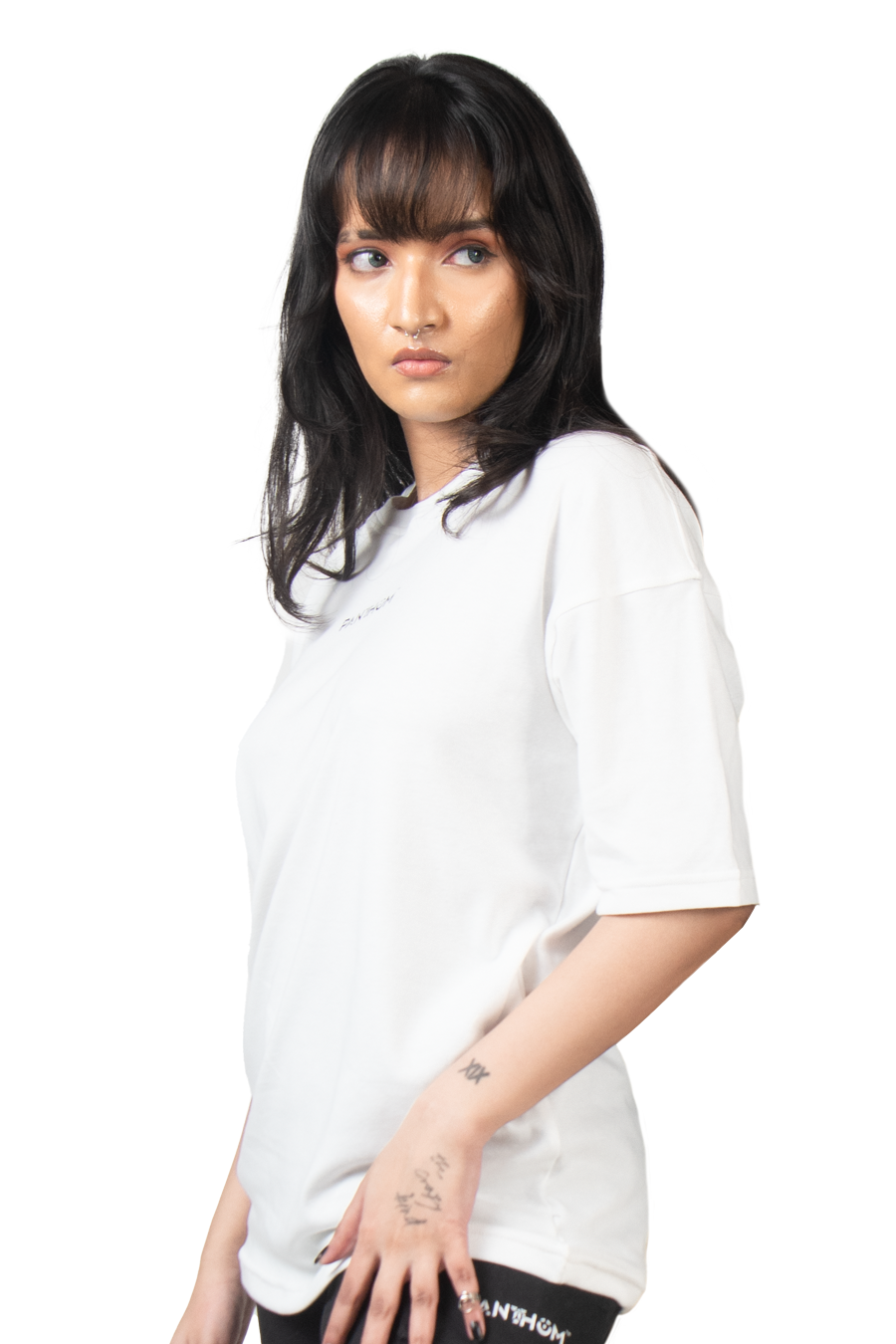 IRRESISTIBLE OVERSIZE TEE - WHITE