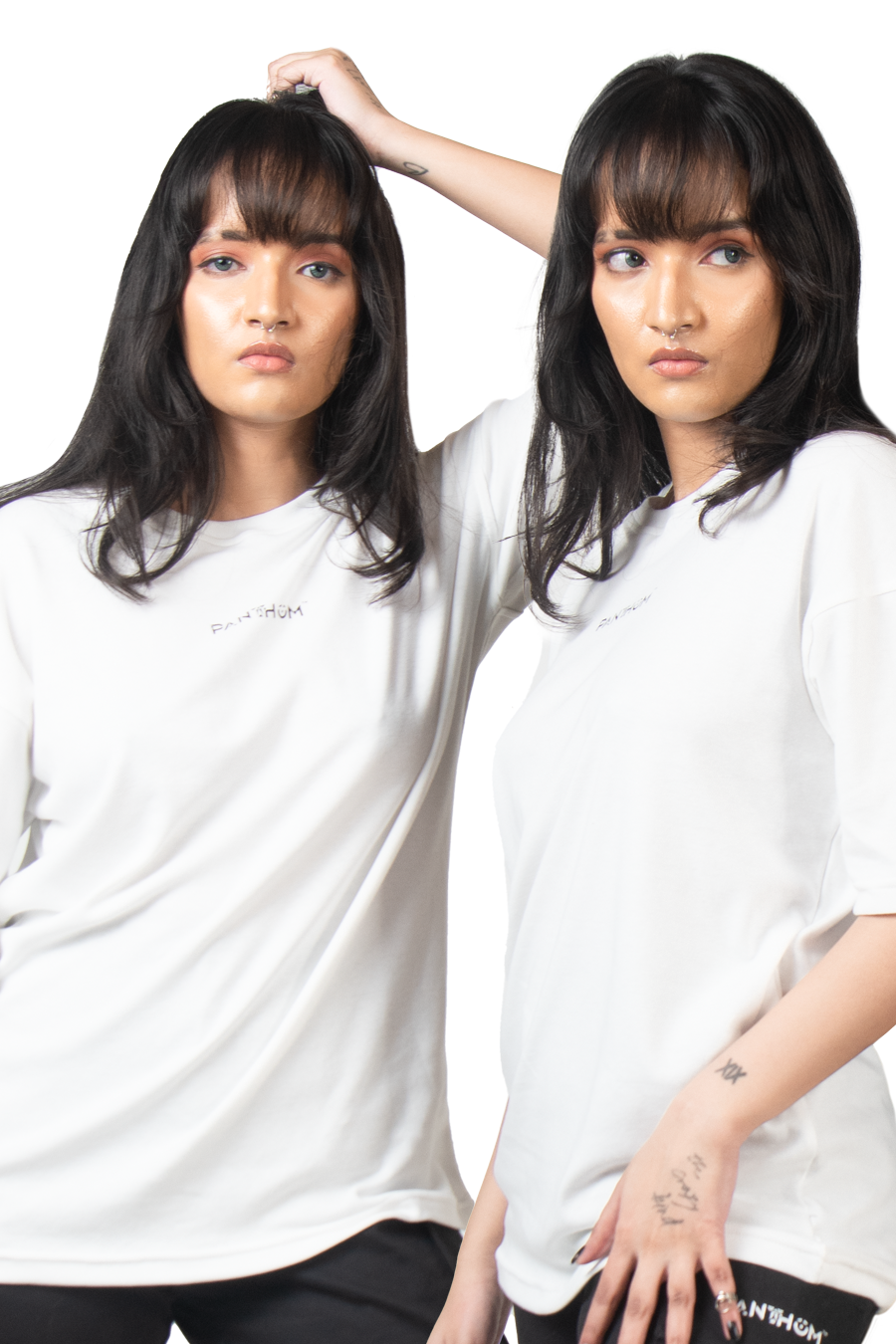 IRRESISTIBLE OVERSIZE TEE - WHITE